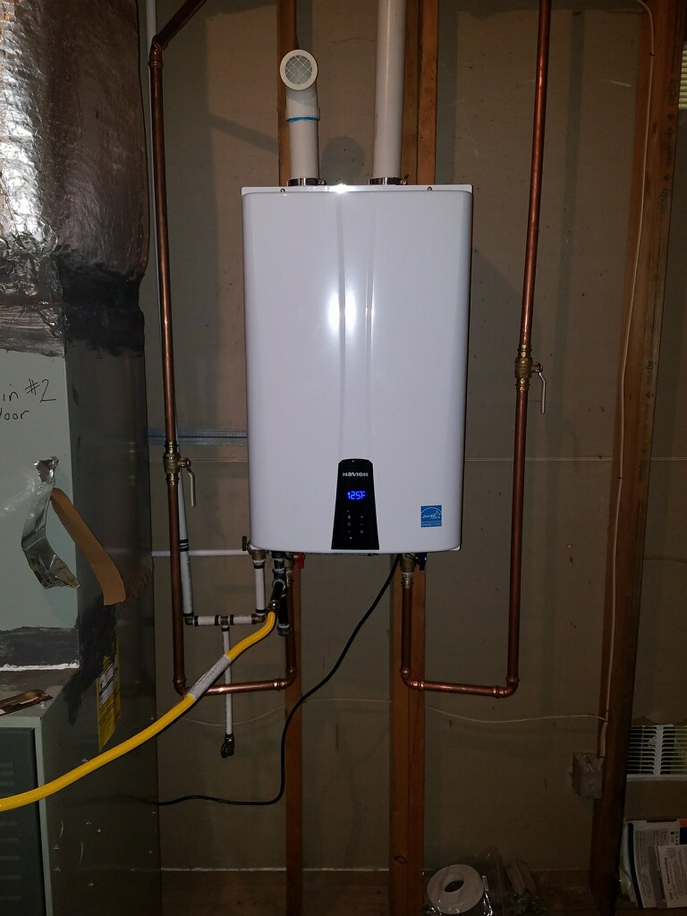 Marietta Tankless Water Heater Installation.